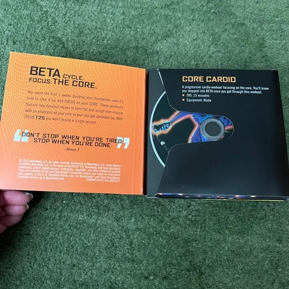 Focus T25 Get It Done DVD Set Alpha Beta 9 DVD Disc Set Exercise Cardio Fitness - Picture 10 of 15